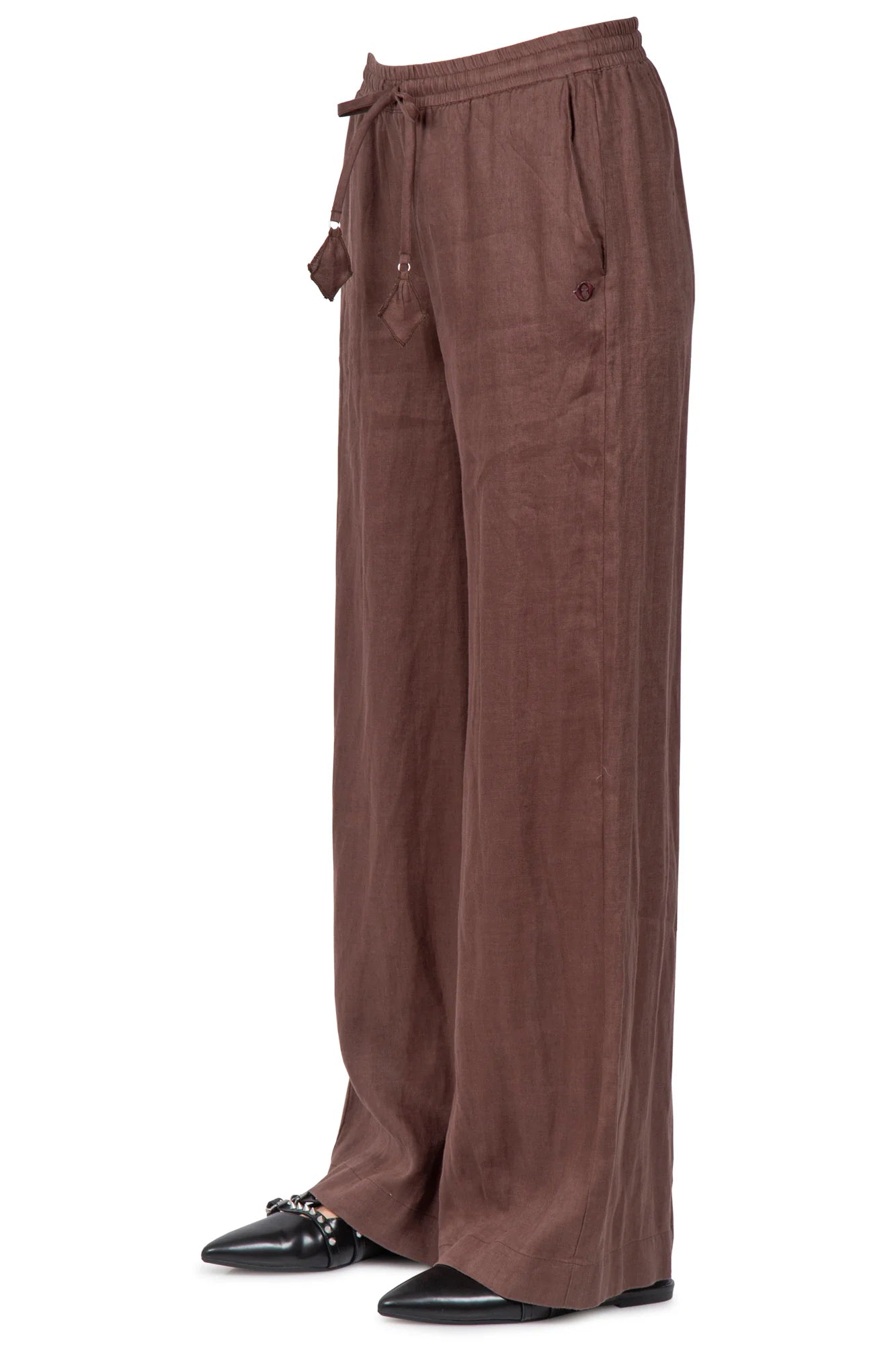 Ottod'Ame - Pant Lola - Marrone