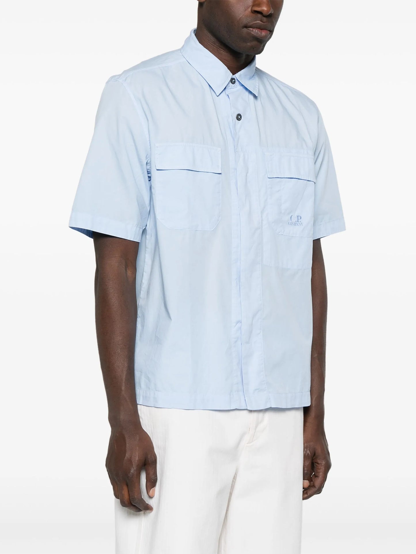 C.P. Company - Camicia M/C - Azzurro