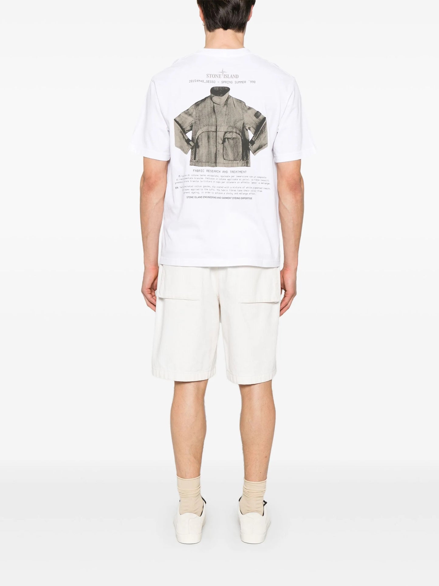 Stone Island - Ss T-Shirt - Bianco