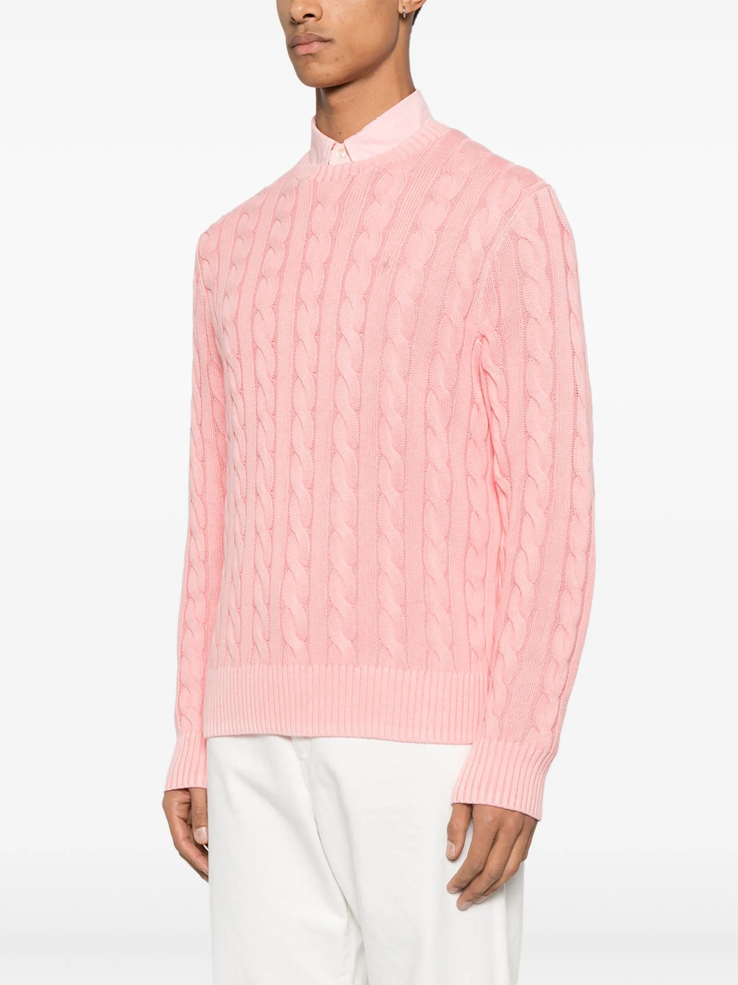 Ralph Lauren - Maglia Trecce - Rosa