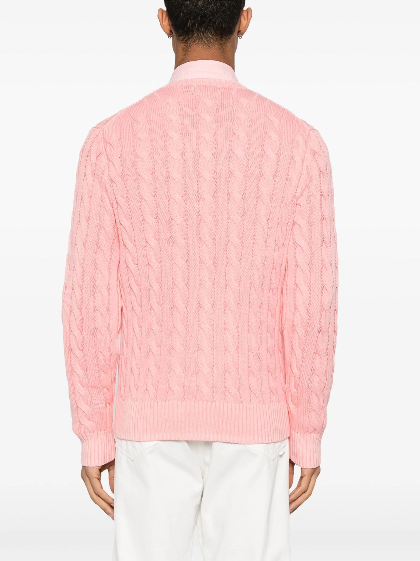 Ralph Lauren - Maglia Trecce - Rosa
