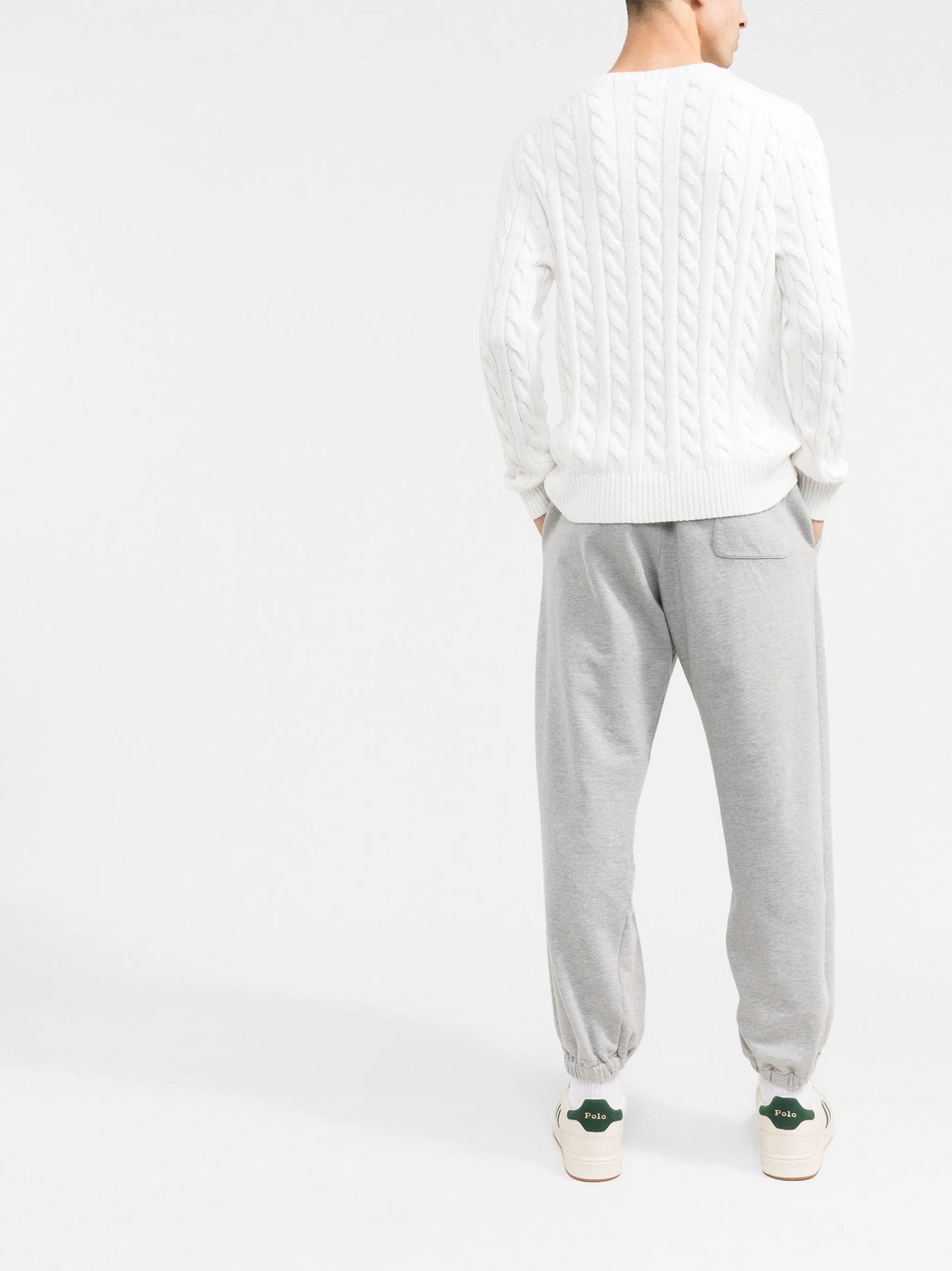 Ralph Lauren - Maglia Trecce - Bianco