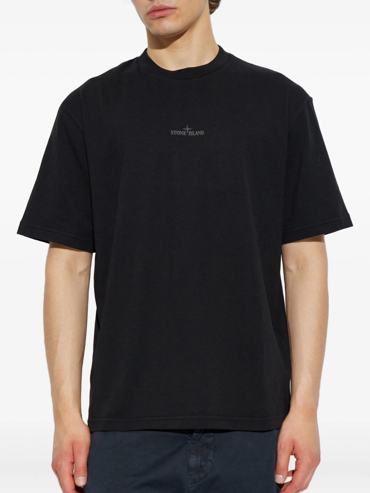 Stone Island - T-Shirt. - Nero