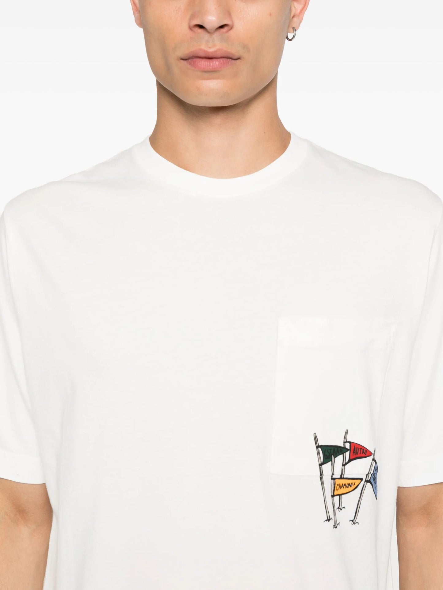 Autry - Tshirt - Bianco