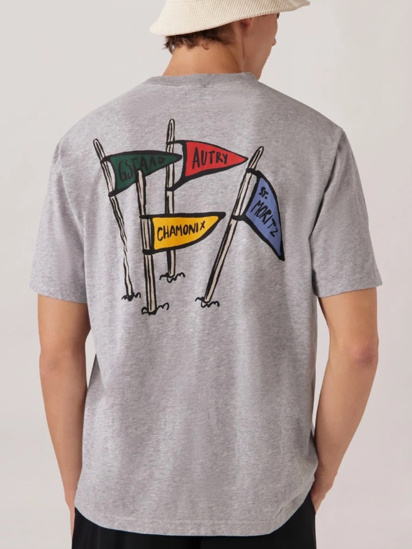 Autry - Tshirt - Grigio
