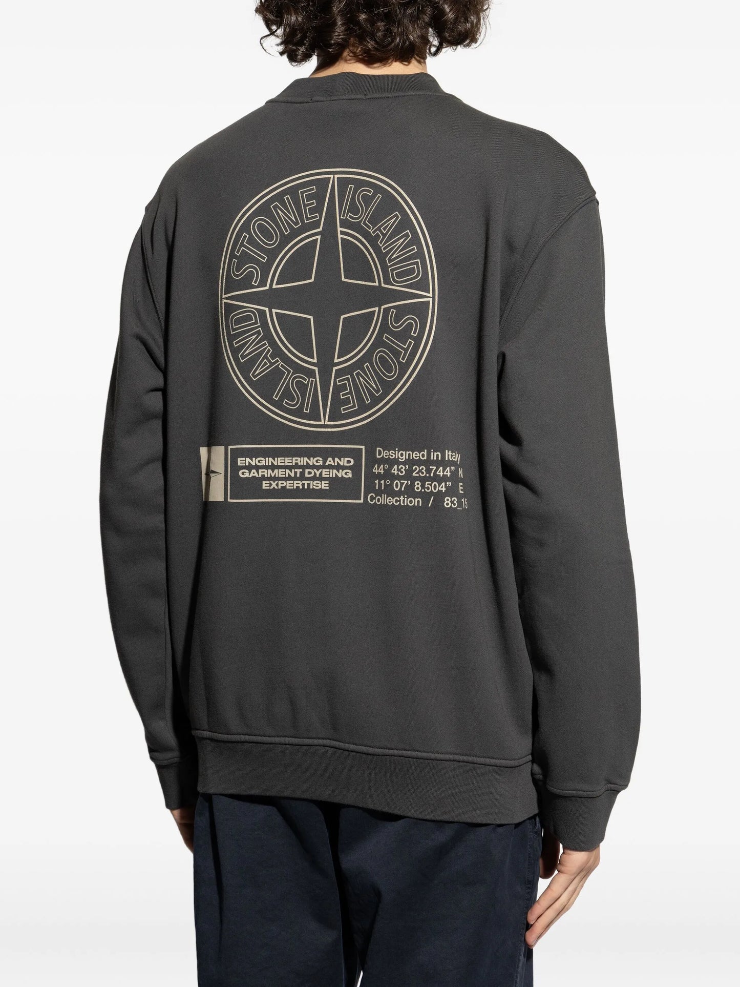 Stone Island - Felpa Crew Neck. - Grigio