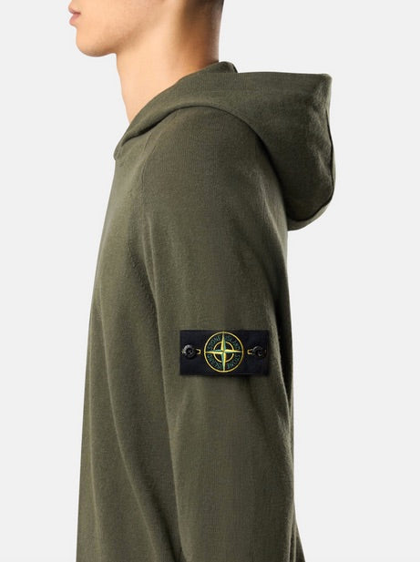 Stone Island - Hoodie - Verde