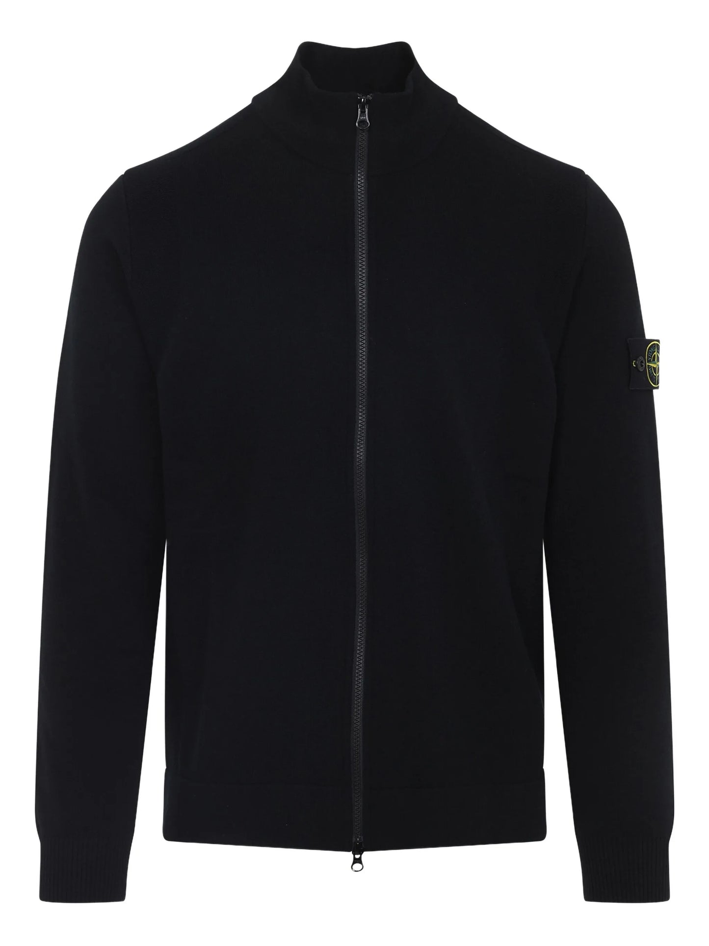 Stone Island - Cardigan Full Zip Rws. - Nero