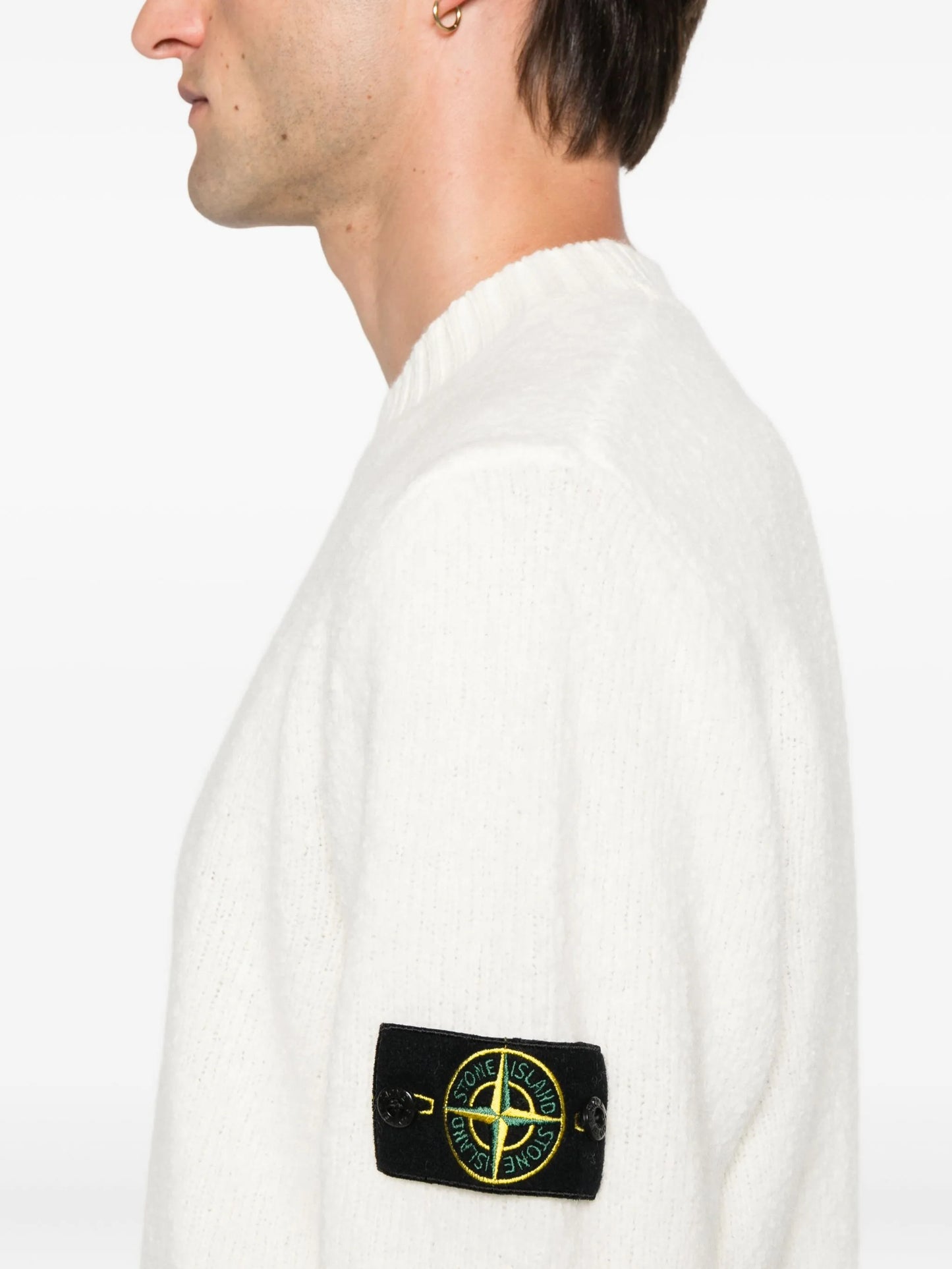 Stone Island - Crew Neck. - Burro