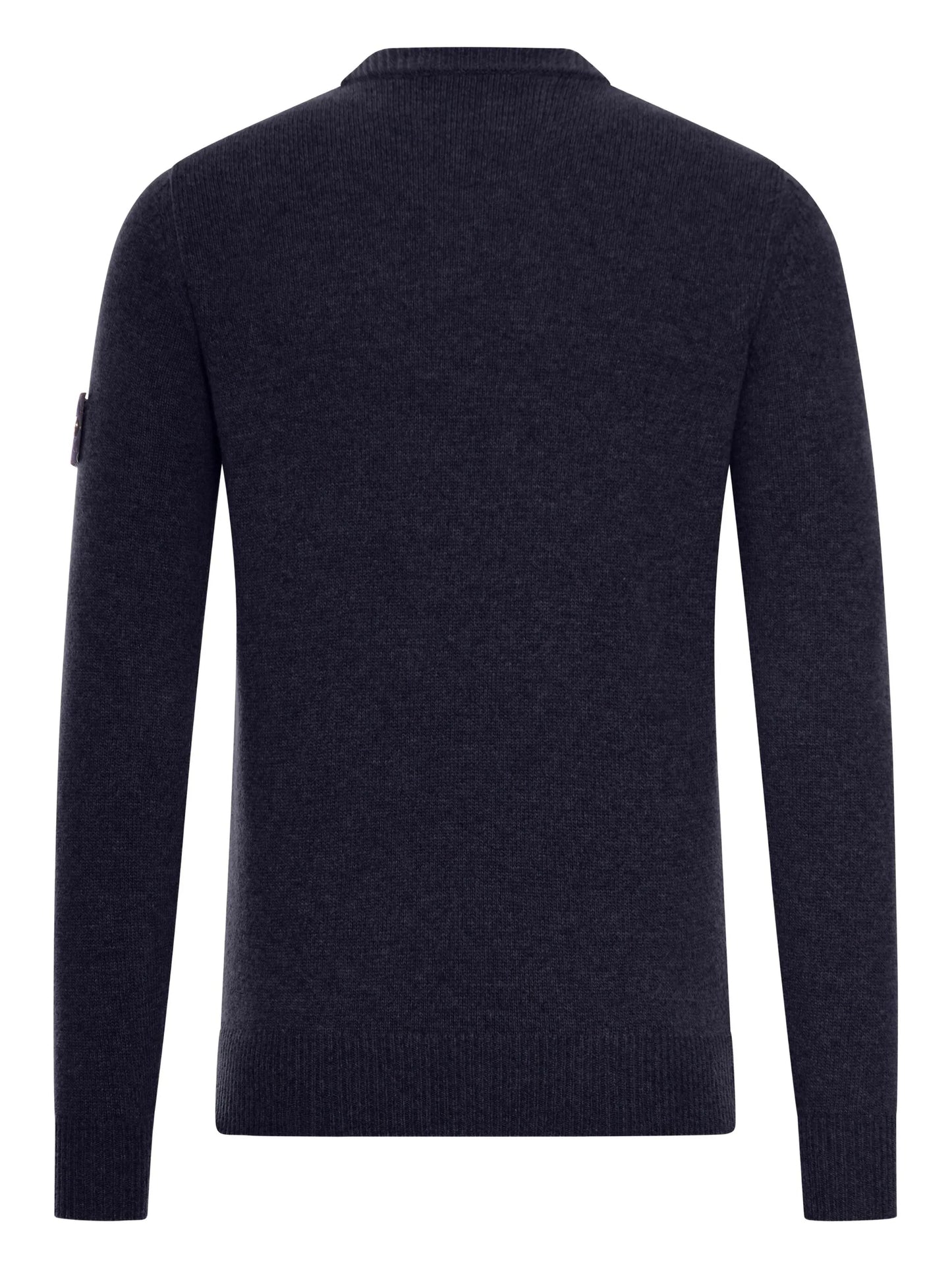 Stone Island - Crew Neck Lambswool. - Blu