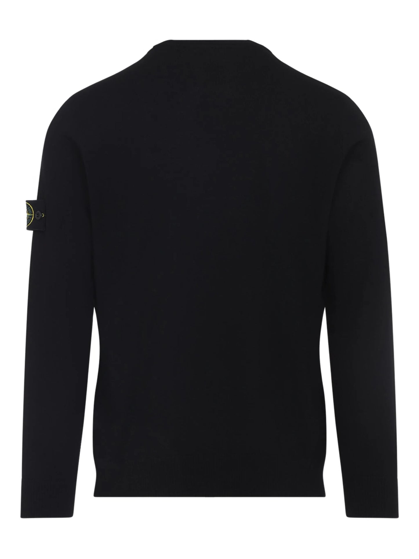 Stone Island - Crew Neck Merino. - Nero
