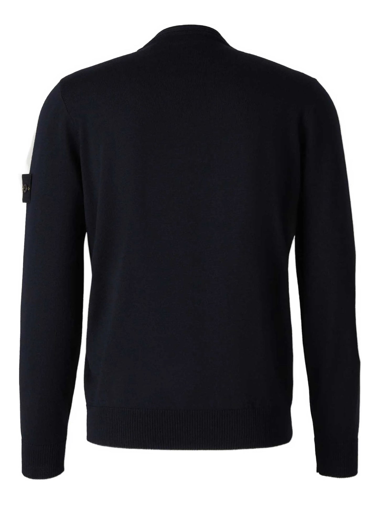 Stone Island - Crew Neck Merino. - Blu