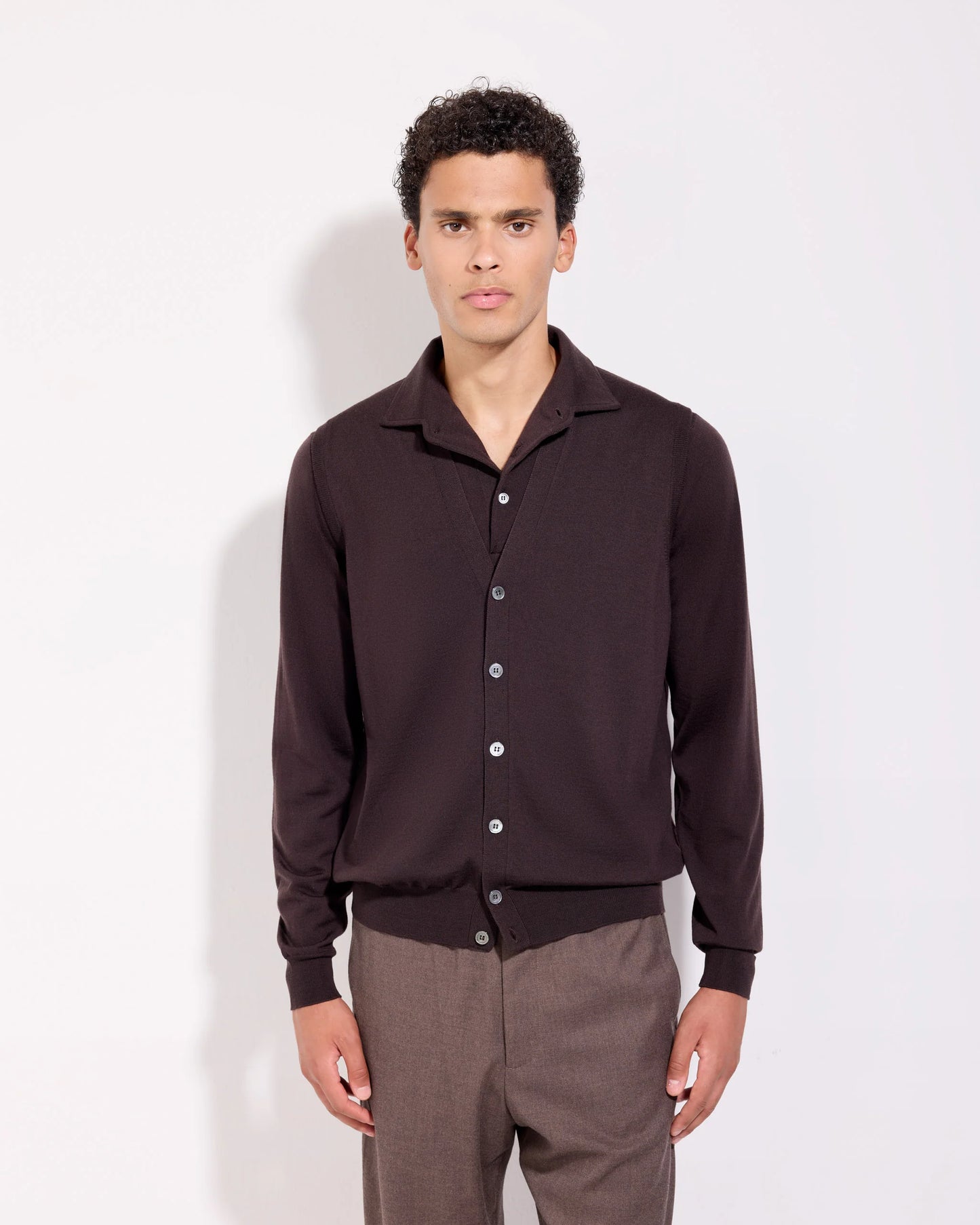 Filippo De Laurentis - Gilet - Marrone