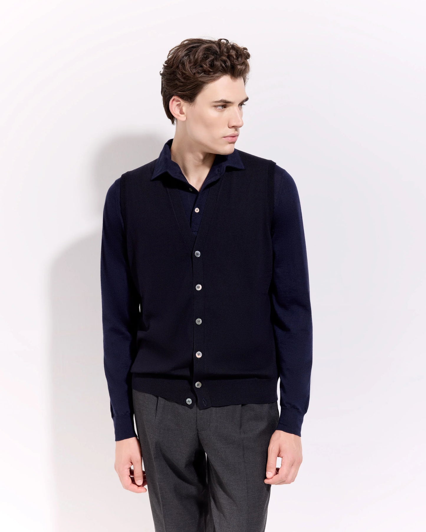 Filippo De Laurentis - Gilet - Blu