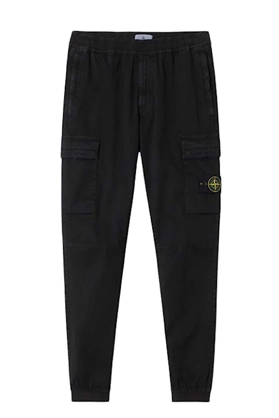 Stone Island - Trousers Cargo. - Nero