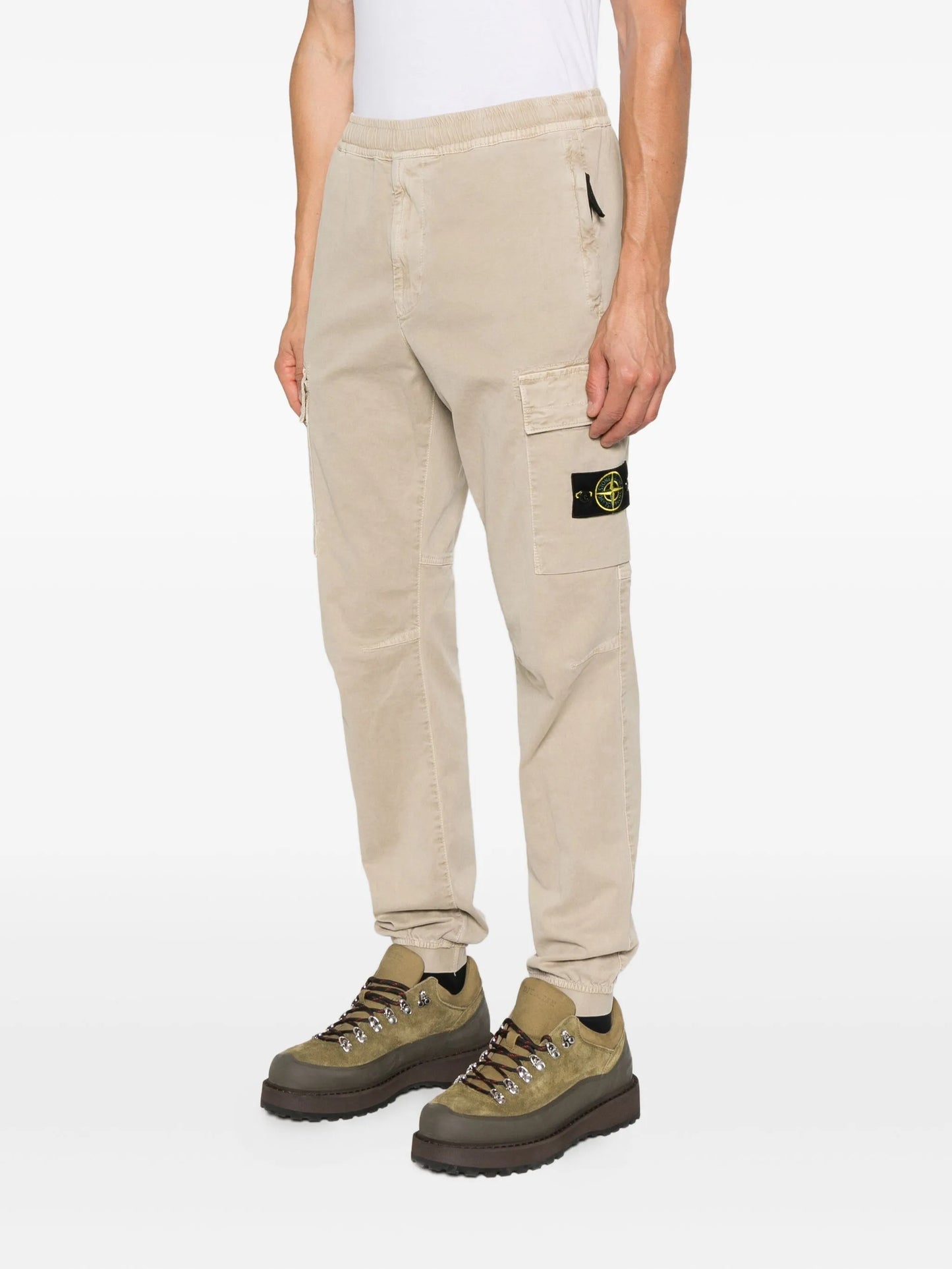 Stone Island - Trousers Cargo. - Beige