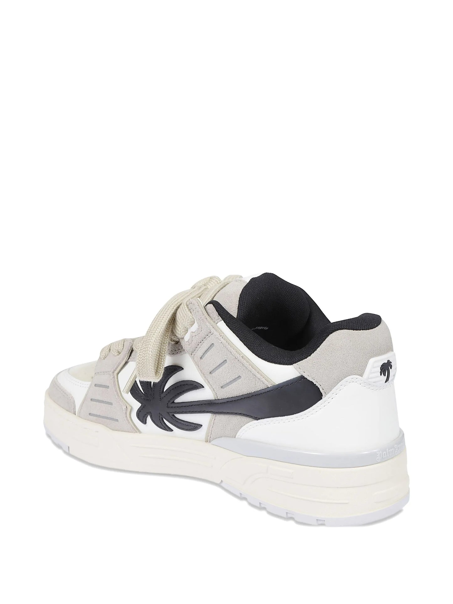 Palm Angels - Venice Suede Sneakers - Bianco