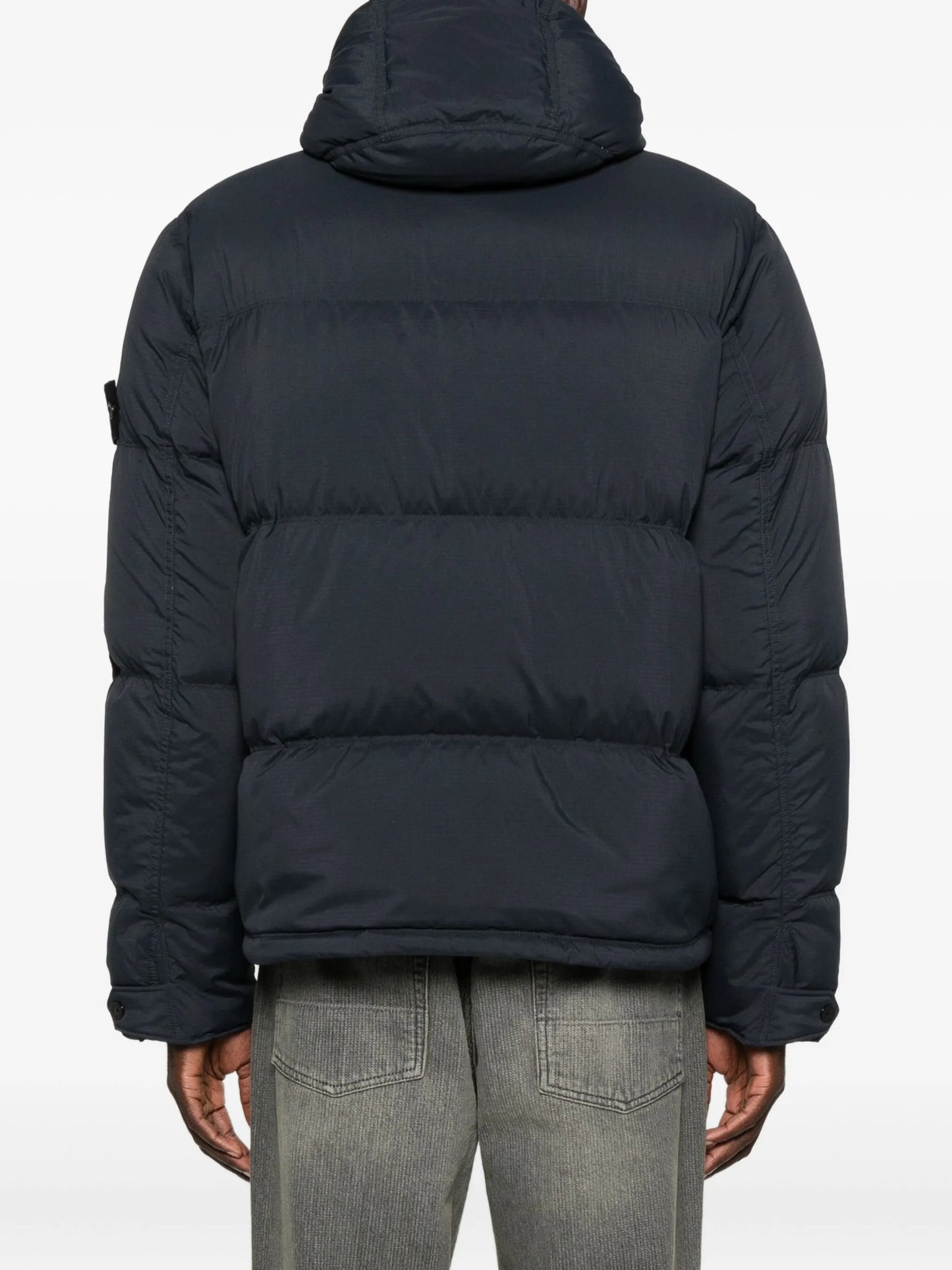 Stone Island - Short Parka - Blu