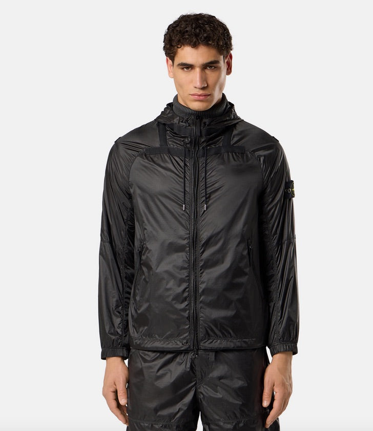 Stone Island - Jacket Rip Stop Light Nylon. - Nero