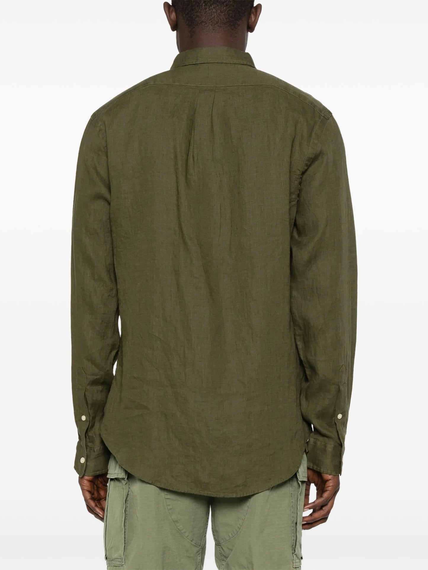 Ralph Lauren - Camicia Lino - Militare