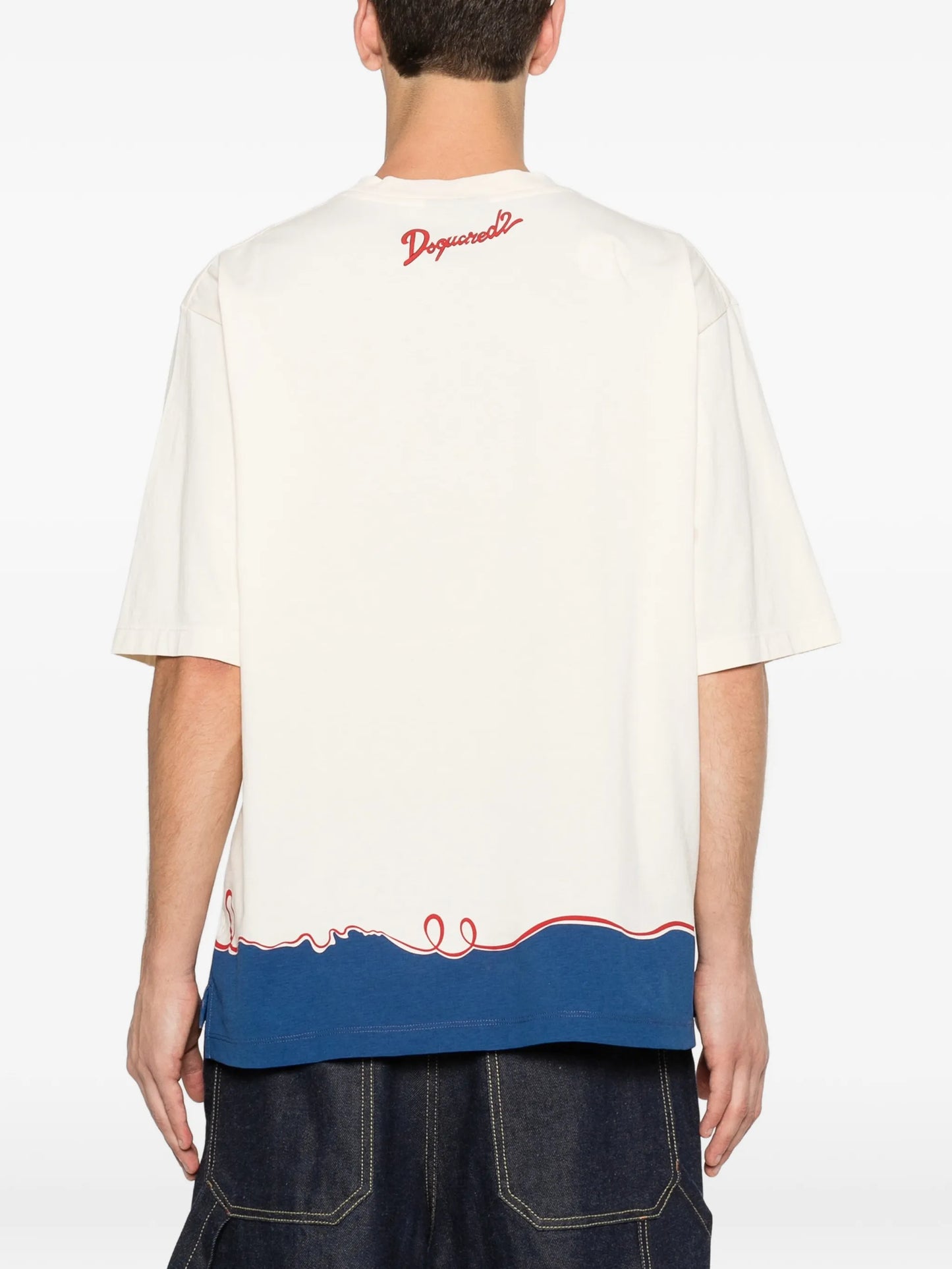 Dsquared2 - Loose Fit Tee - Crema