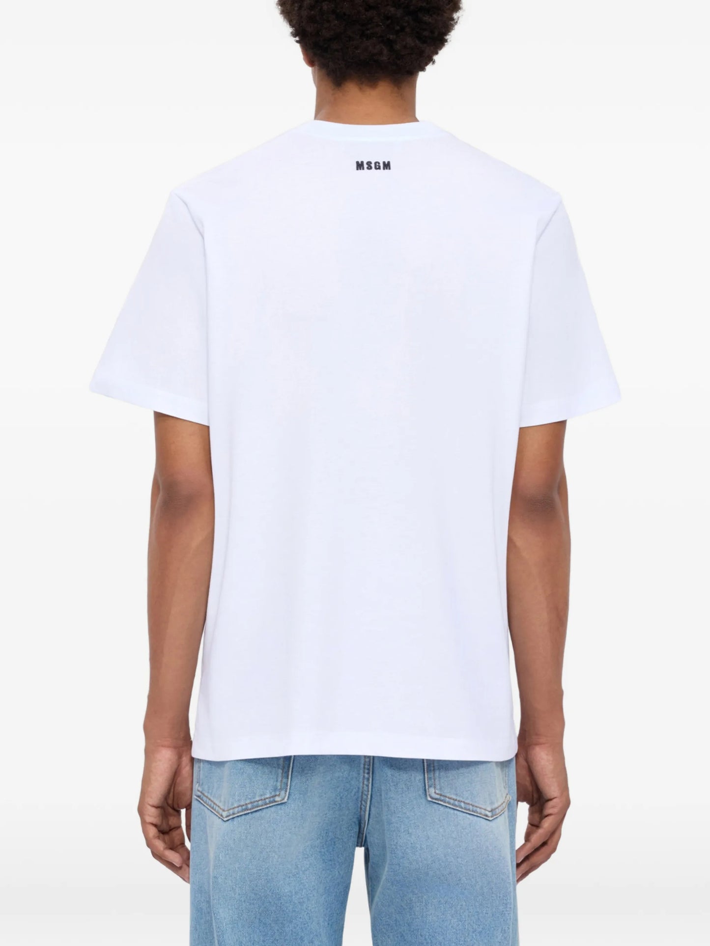 Msgm - T-Shirt - Bianco