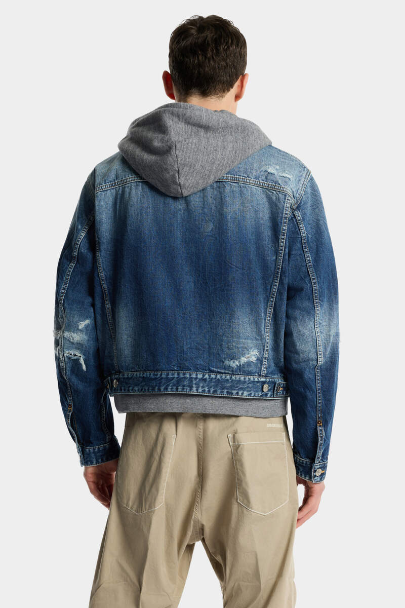 Dsquared2 - Over Jean Jacket - Blu