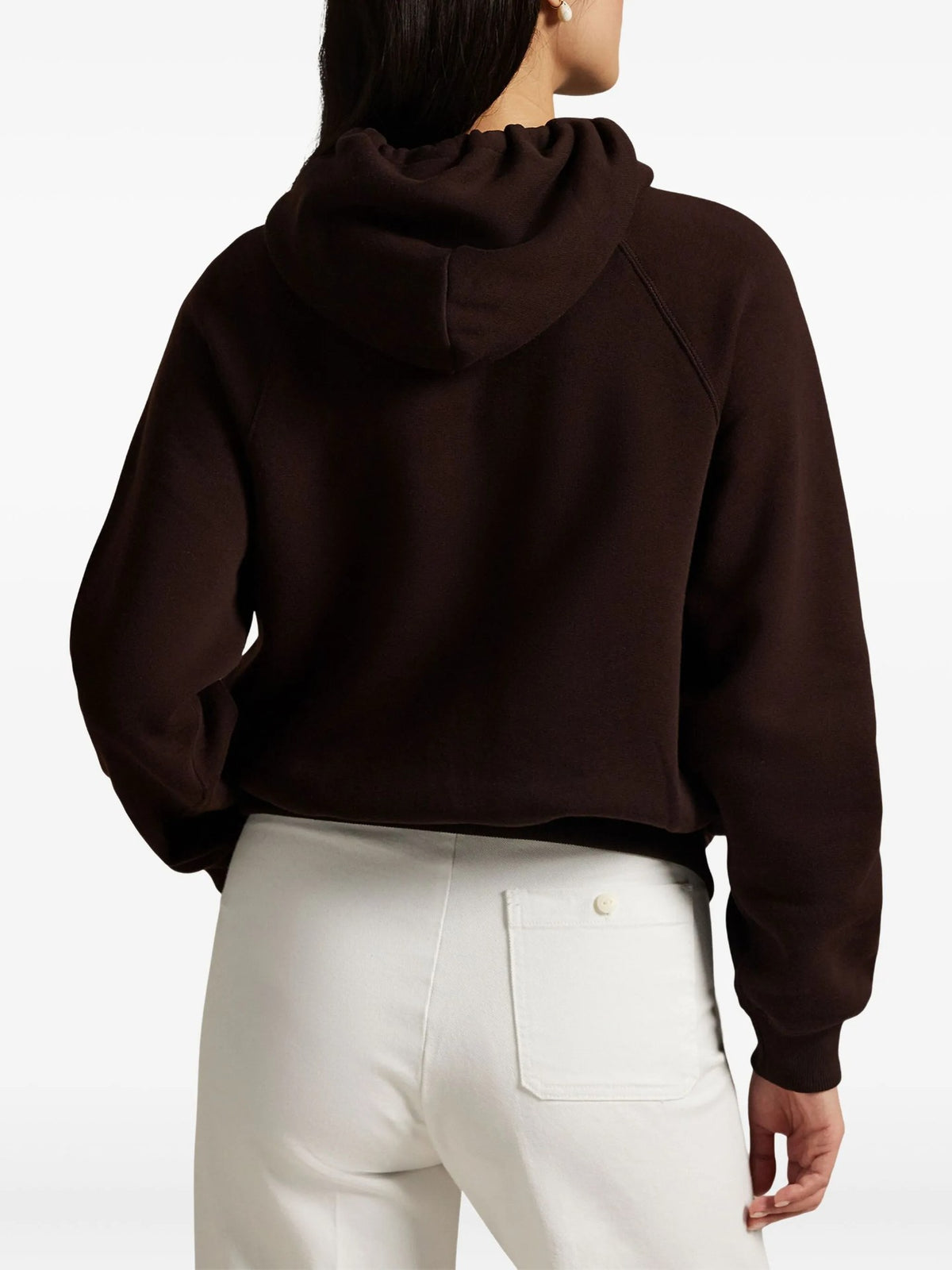 Felpa Con Cappuccio - Marrone