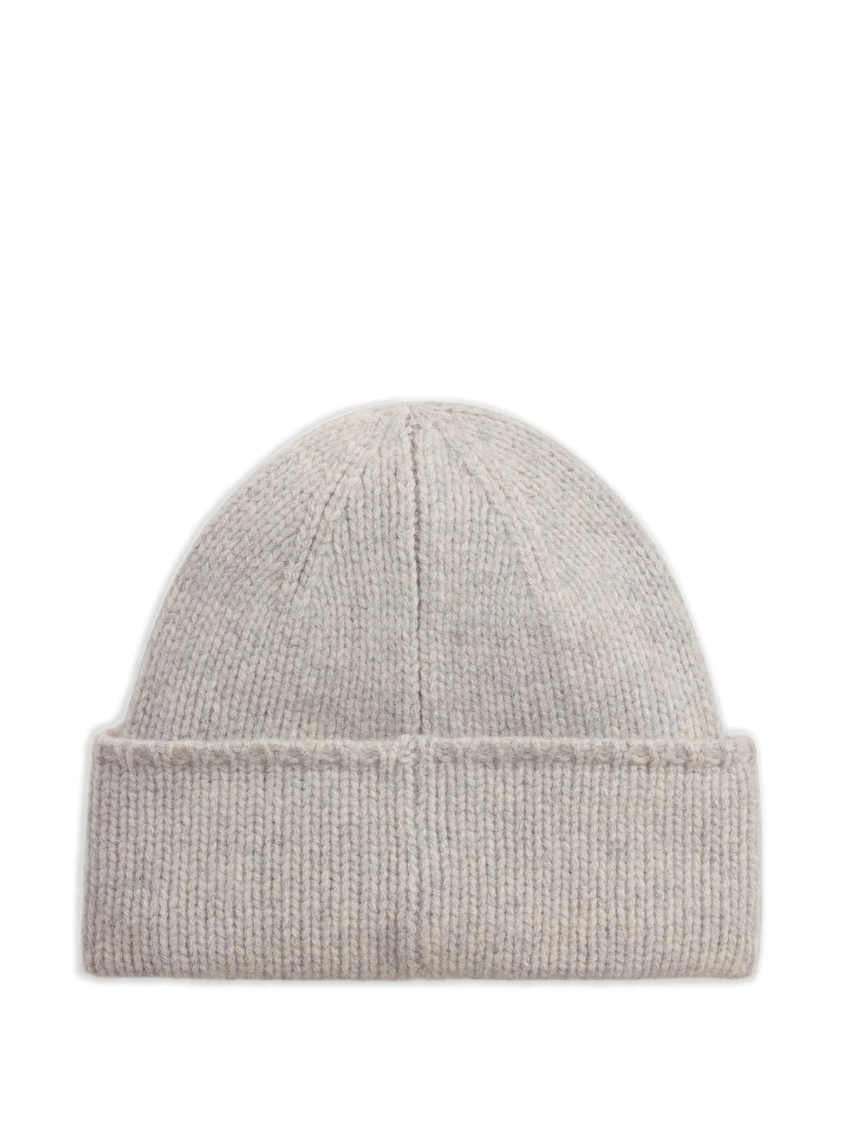 Berretto Con Logo Ricamato - Grigio