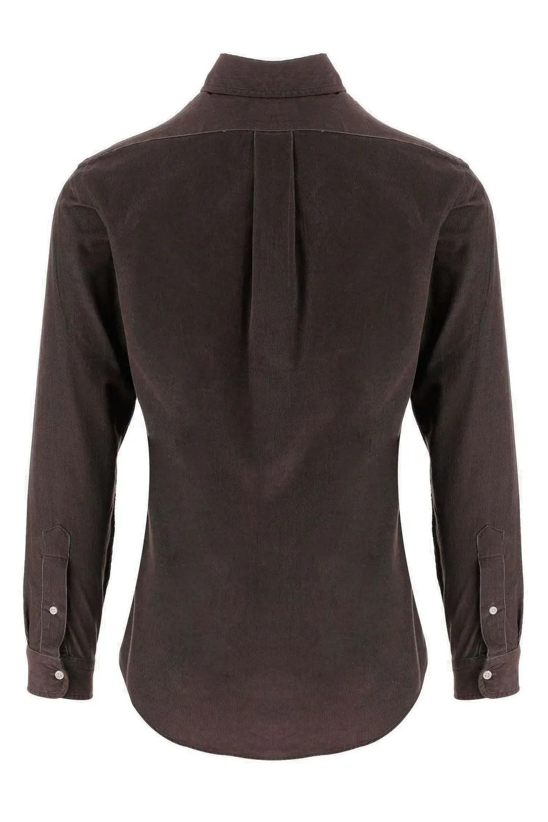 Camicia Con Ricamo - Marrone