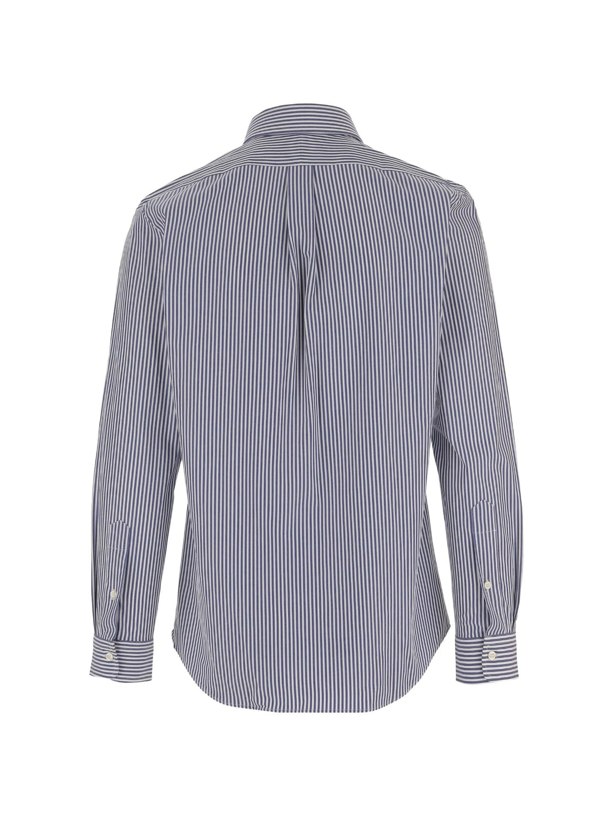 Camicia A Righe - Blu
