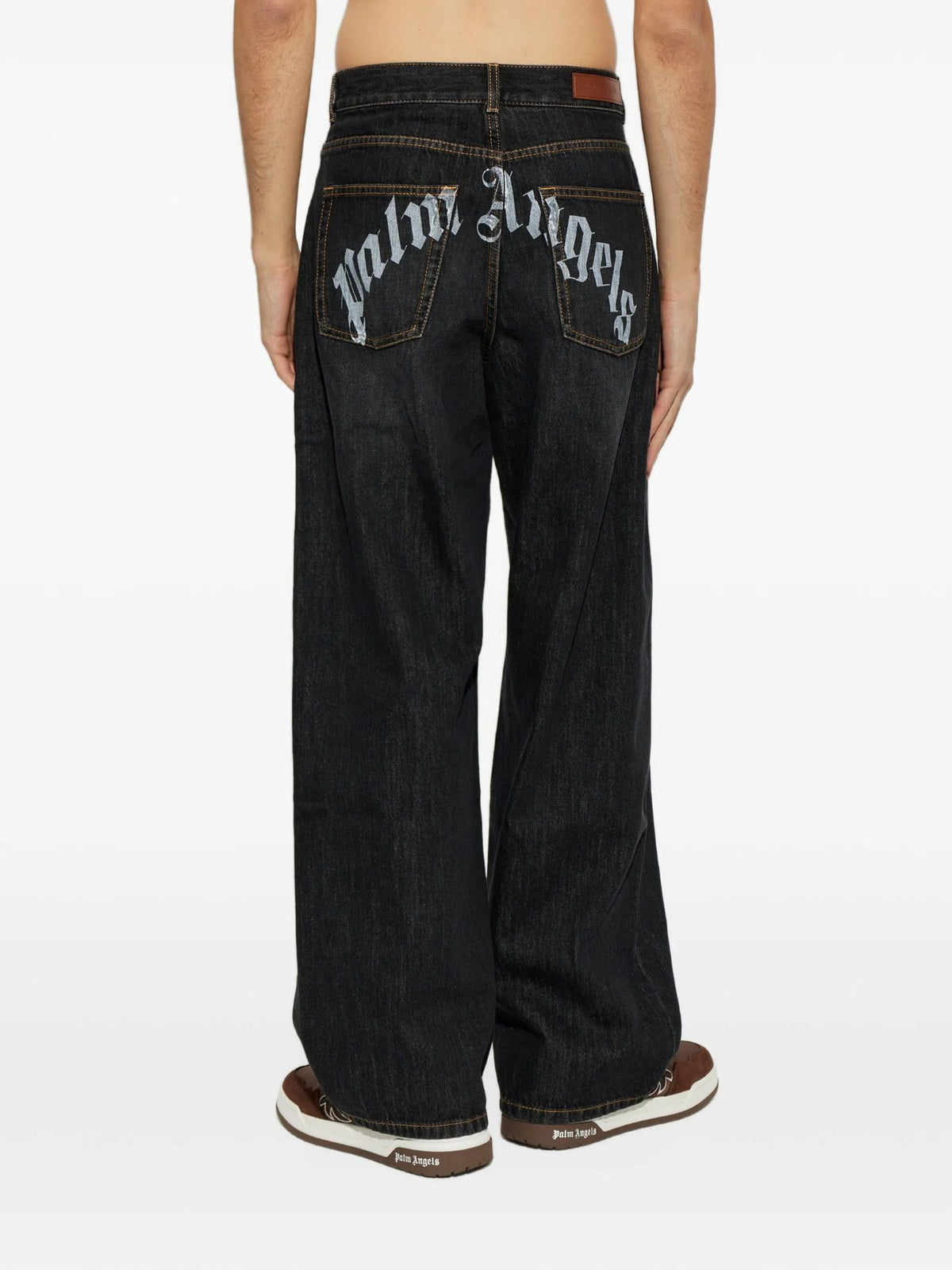 Jeans Logo Loose - Nero