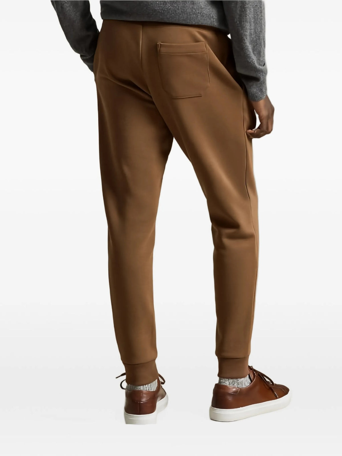 Pantaloni Da Tuta Affusolati Con Coulisse - Marrone
