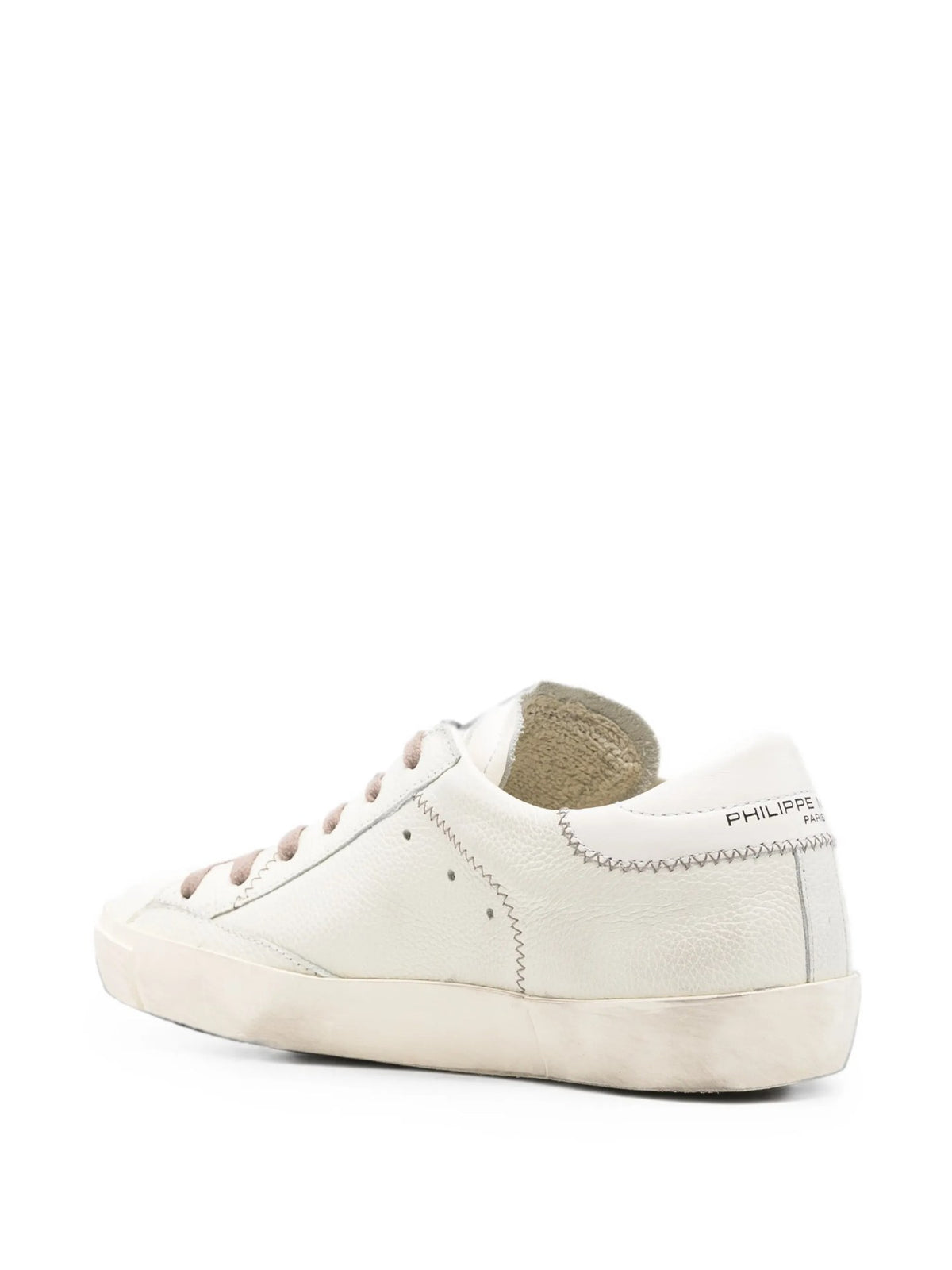 Sneakers Prsx Leopardate - Bianco