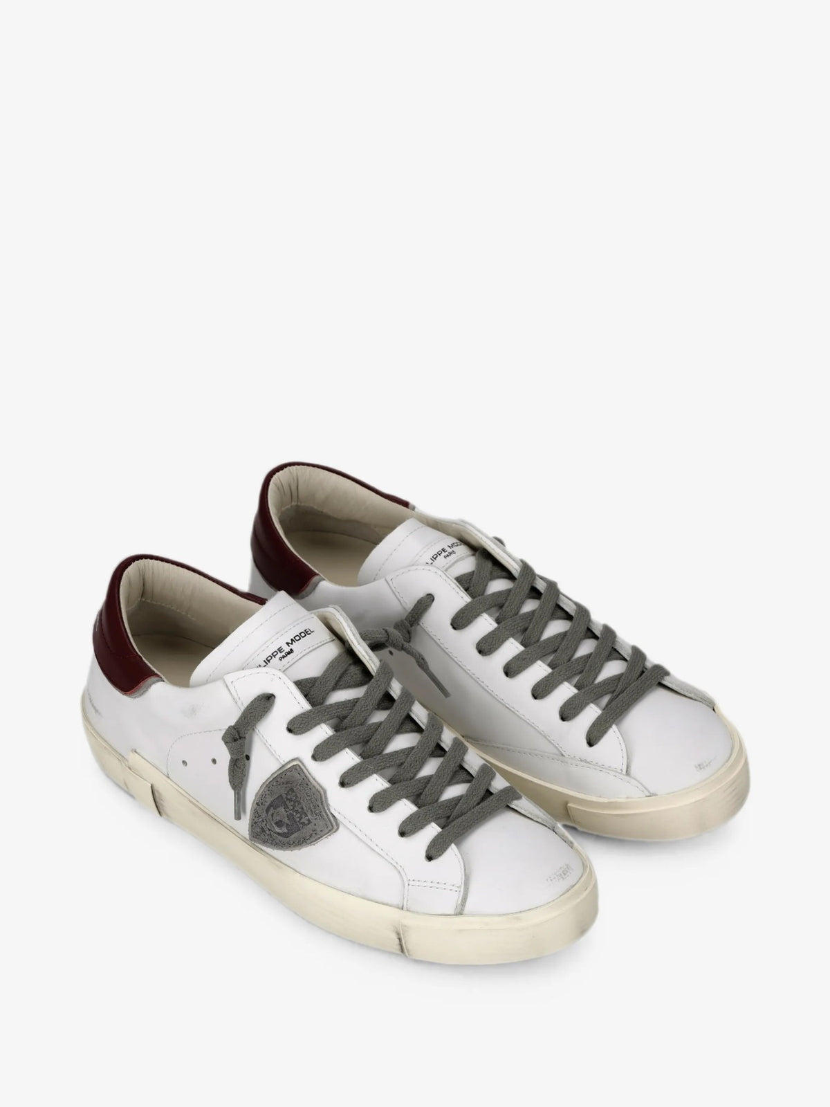 Sneakers Prsx Uomo - Bianco/Bordeaux