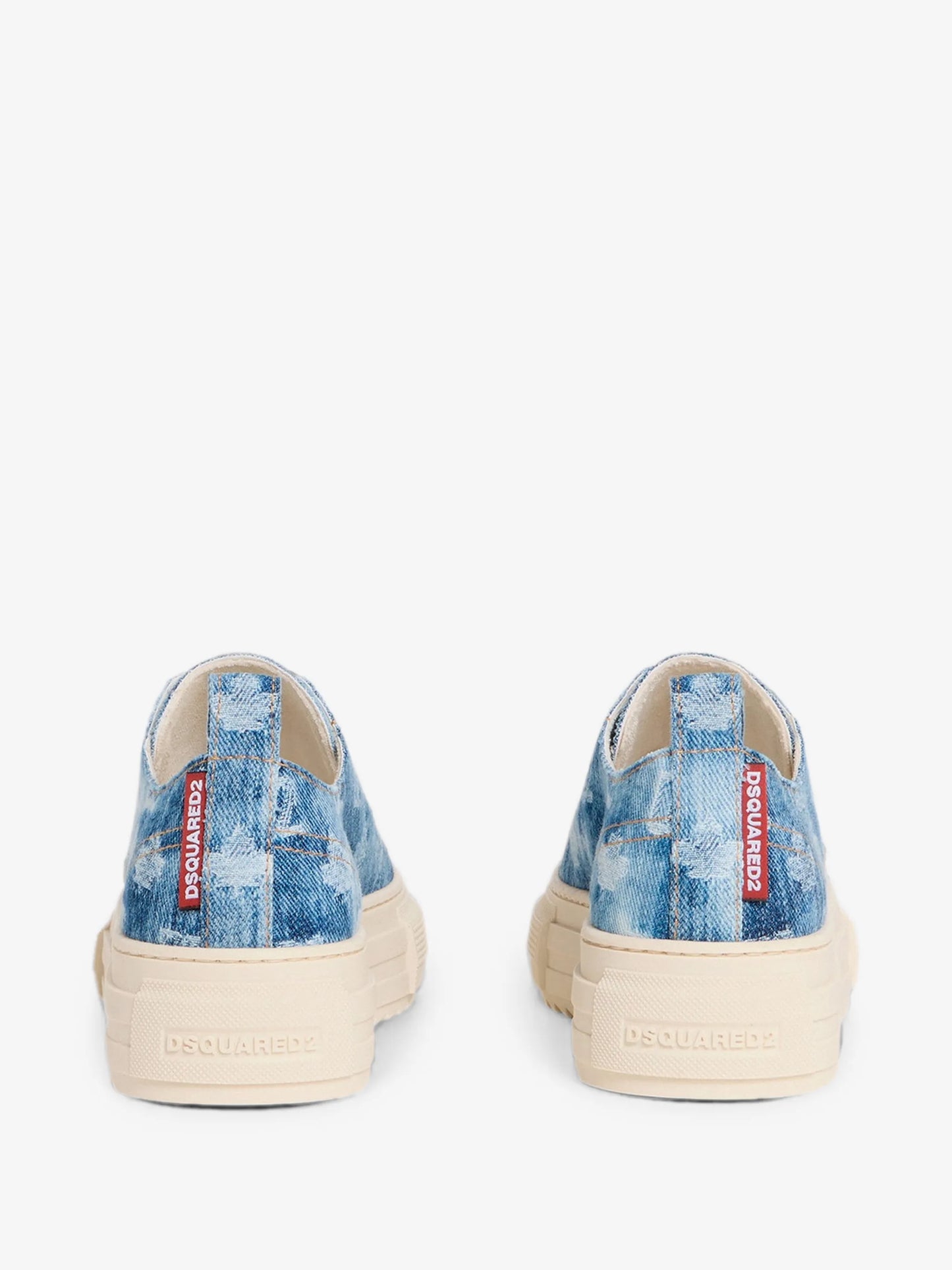 Dsquared2 - Sneakers Denimmonogram - Blu