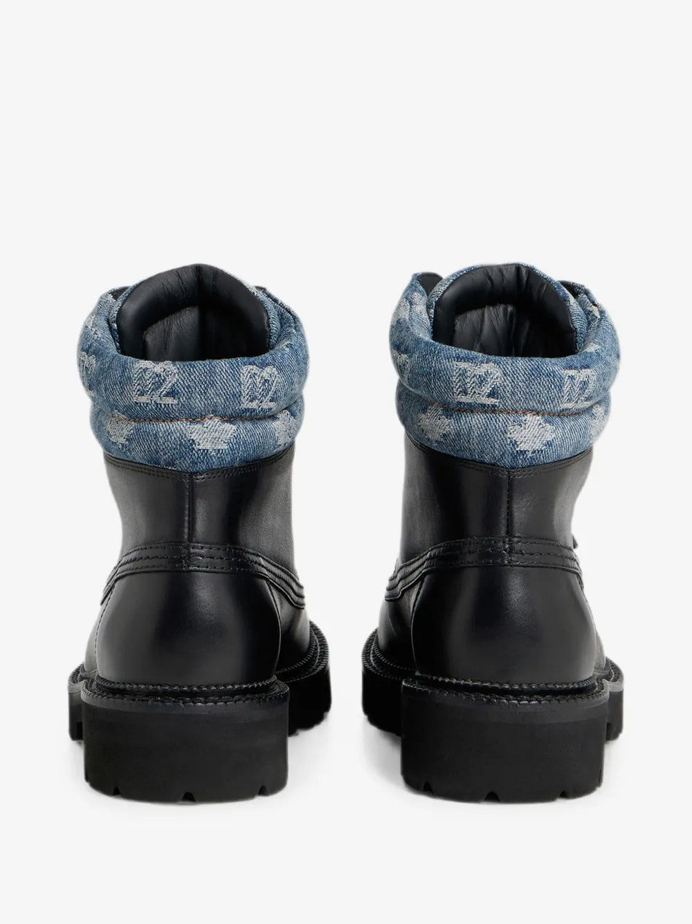Dsquared2 - Ankle Bootsvitello+Denimmonogram - Nero