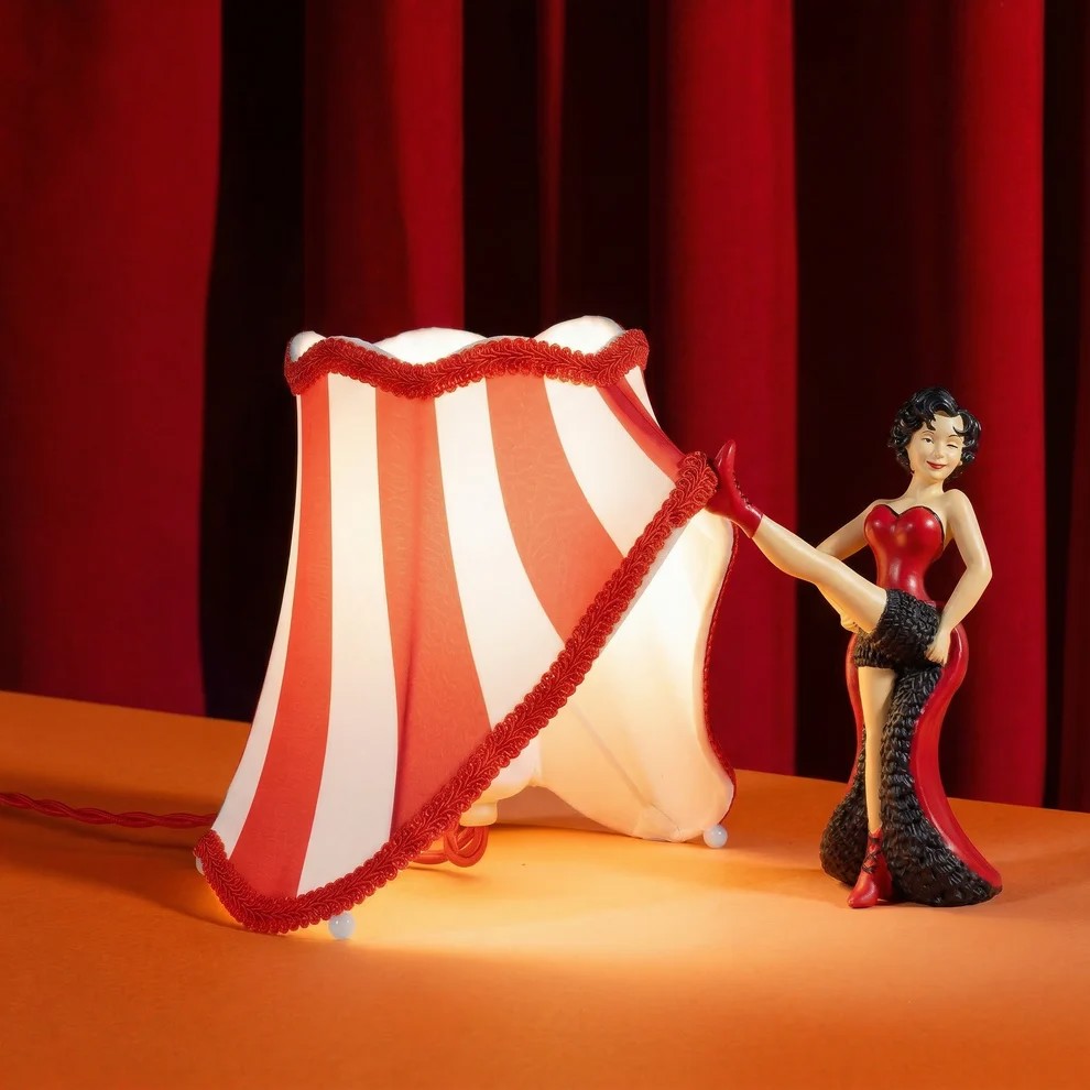 "CIRCUS-LUCY" ABAT-JOUR IN RESINA, PZ 1 81,150 45,0 44,63 22
METALLO E POLIESTERE-CM30.3×18.2X18.7 - ROSSO