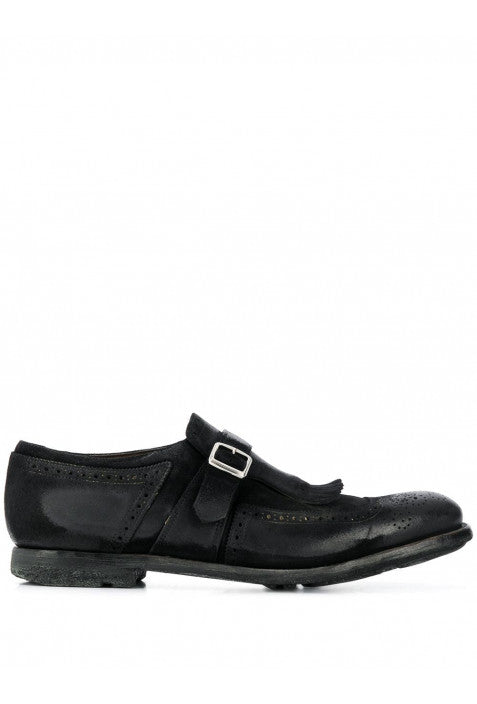 Church'S - Shanghai Vintage Suede - Nero