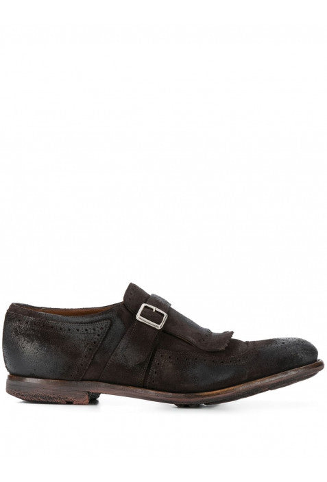 Church'S - Shanghai Vintage Suede - Marrone