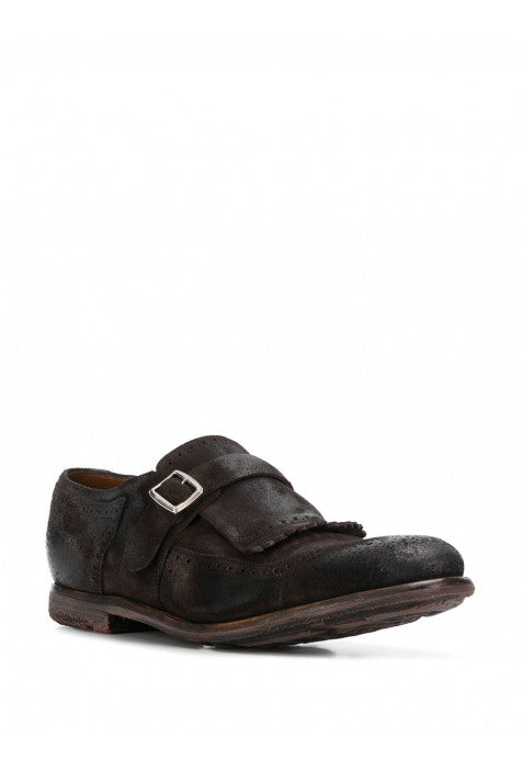 Church'S - Shanghai Vintage Suede - Marrone