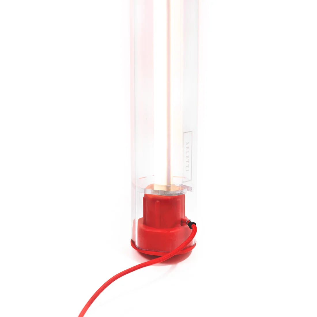Seletti - "Bic Lamp" Lampada A Led In Pc/Hdpe Cm173x13 H. 16,5 -