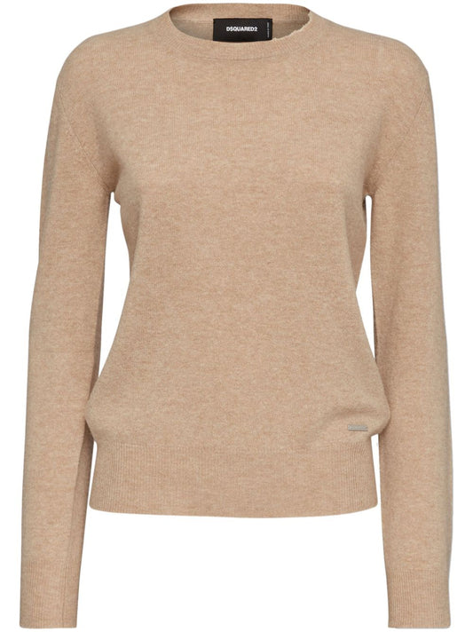 Dsquared2 - Crewneck Pullover - Beige