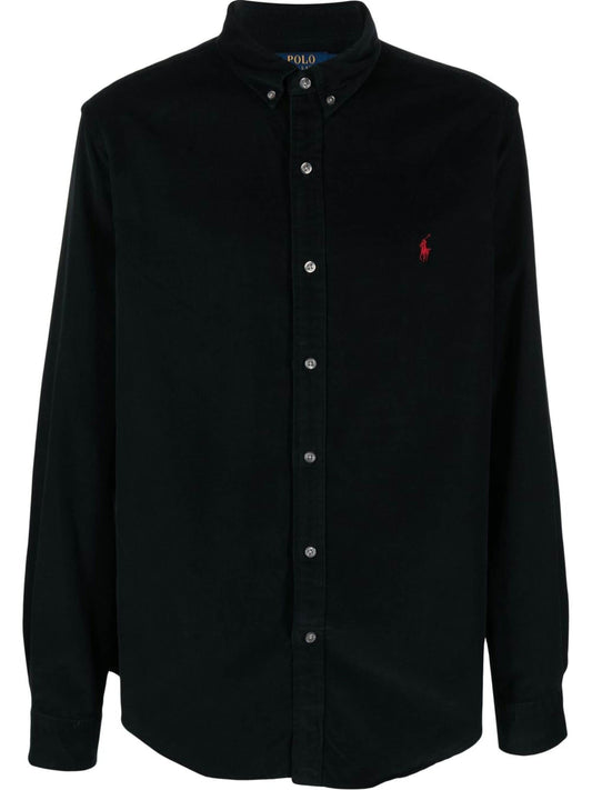 Ralph Lauren - Camicia Corduroy - Nero