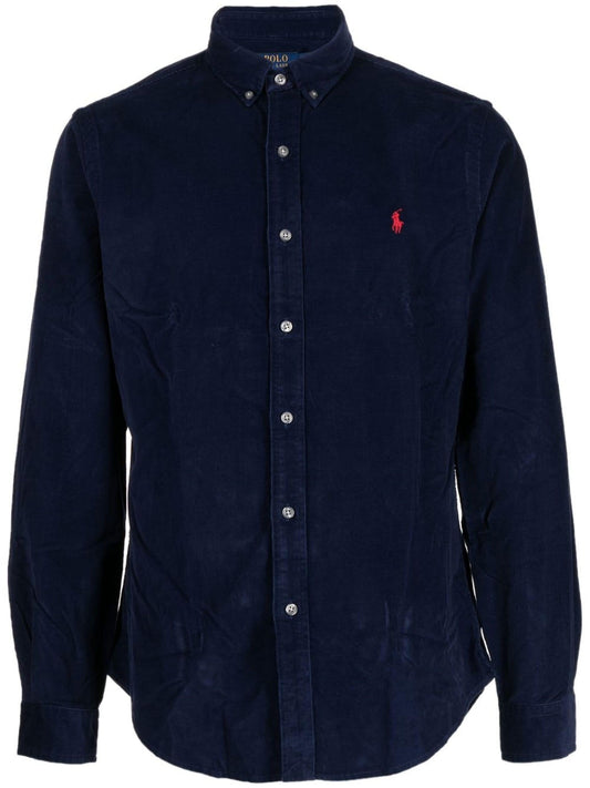 Ralph Lauren - Camicia Corduroy - Blu