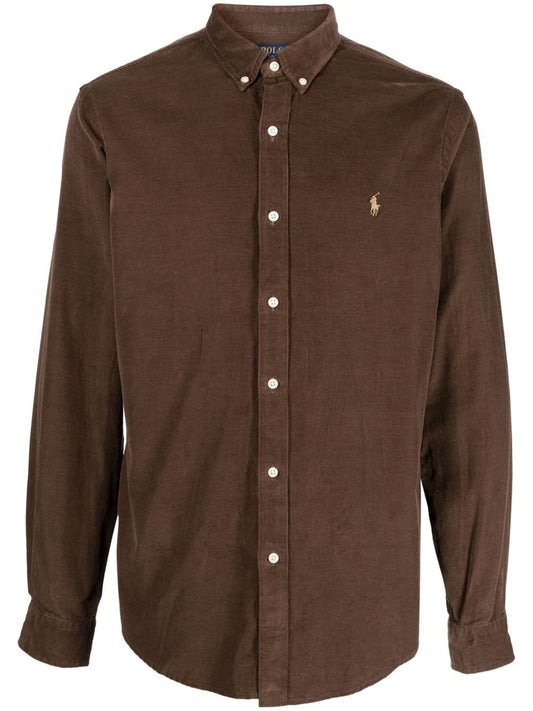 Ralph Lauren - Camicia Corduroy - Marrone