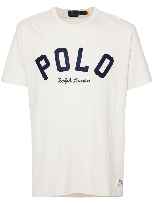 Ralph Lauren - T-Shirt Scritta - Bianco