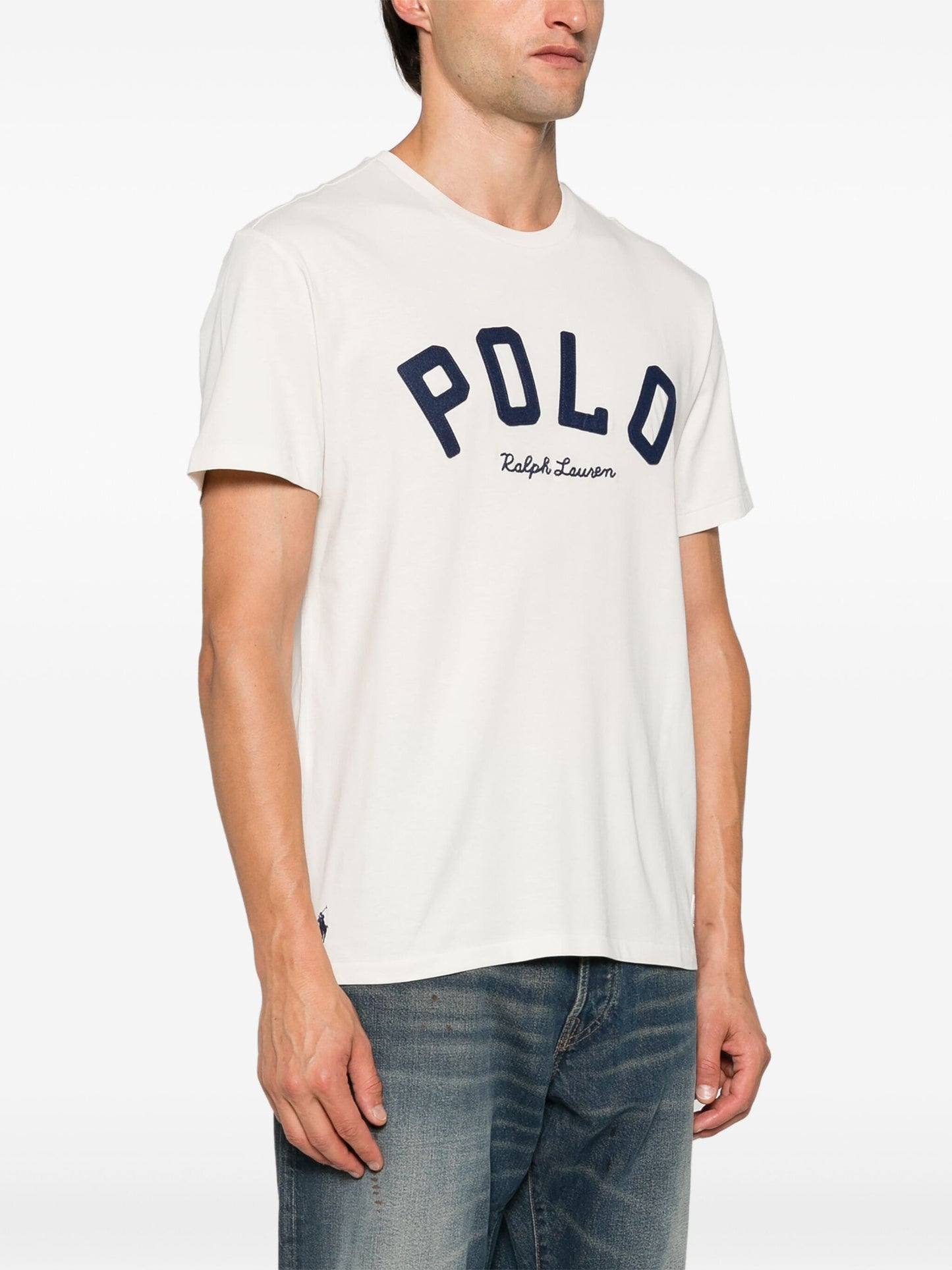 Ralph Lauren - T-Shirt Scritta - Bianco