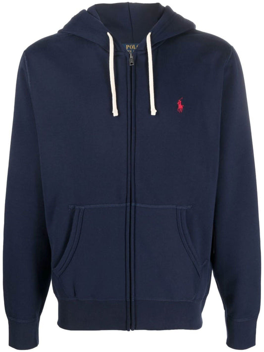 Ralph Lauren - Felpa Full Zip - Blu