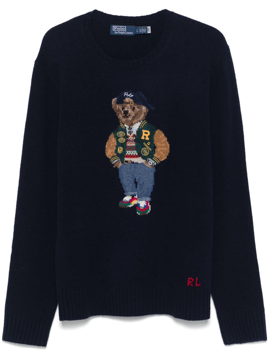 Ralph Lauren - Bear Girocollo - Blu